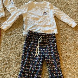 Vineyard Vines toddler boys Christmas pajamas